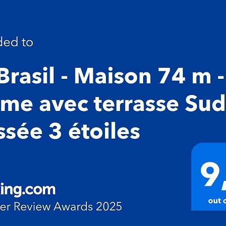 Le Brasil - Maison 74 M - Calme Avec Terrasse Sud Classee 3 Etoiles Ле-Булу Экстерьер фото