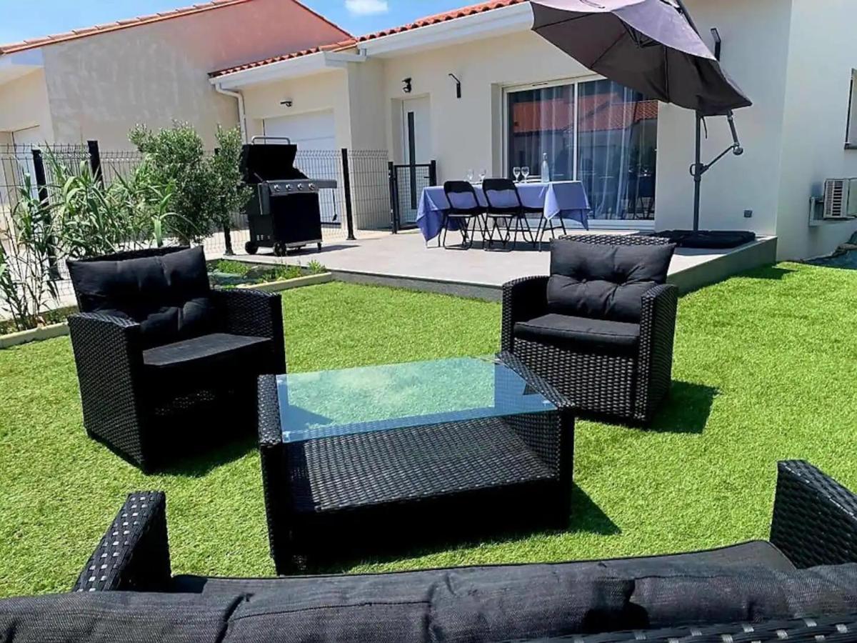 Le Brasil - Maison 74 M - Calme Avec Terrasse Sud Classee 3 Etoiles Ле-Булу Экстерьер фото